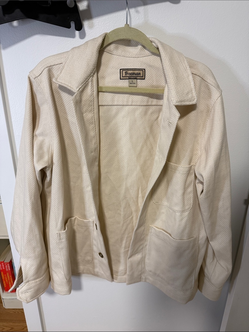Cream Lightweight Men’s Jacket
